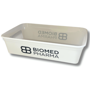 Panier de pharmacie blanc