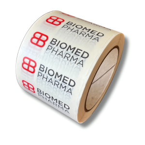 Biomed rouleau d'autocollants