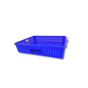 Grand panier bleu