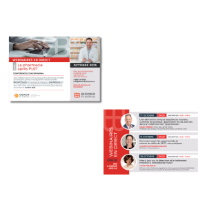 Conférence Fiche Coach pour Pharma  (FR)- format 5 x 7