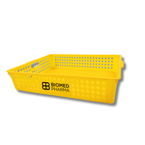 Grand panier jaune